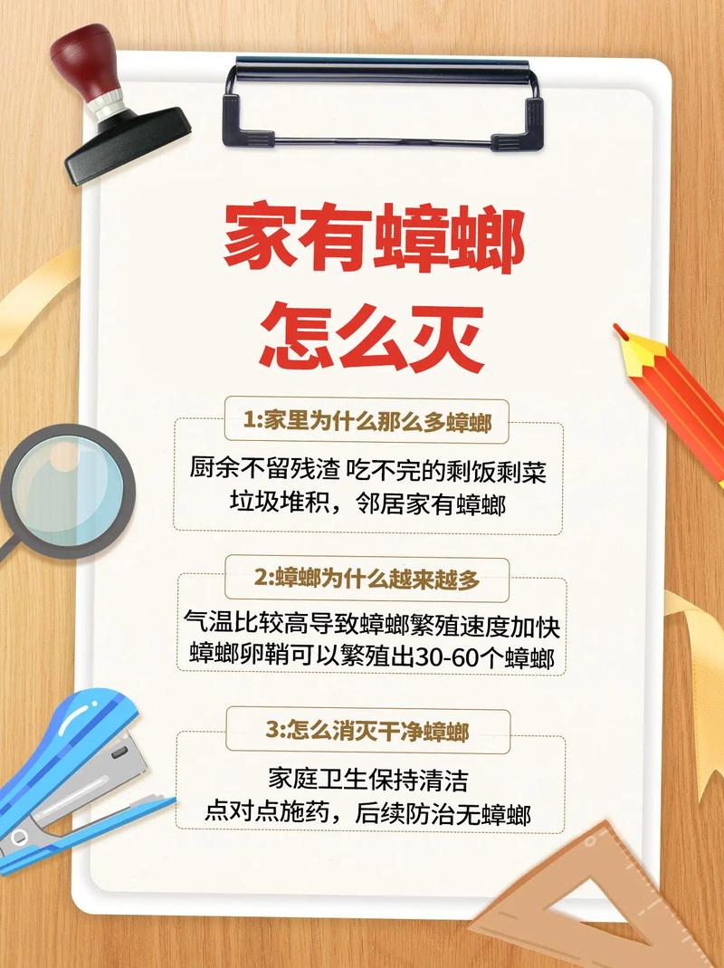教你一招消灭家里的蟑螂蚊子100见效 范文模稿