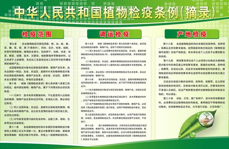 植物检疫条例实施细则农业部分 范文模稿