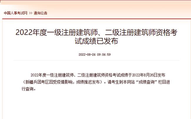 甘肃省2022年度一二级注册建筑师资格考试成绩合格人员公示 范文模稿