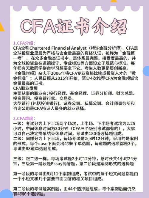 考CFA到底能给你带来什么 范文模稿