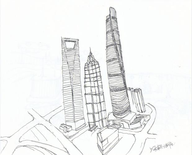 不会画高楼速写分步骤教你画城区高楼建筑画法简单易学收藏 范文模稿