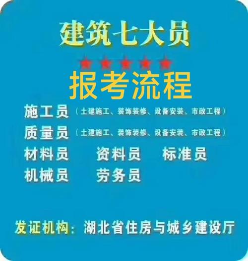 住建部七大员报考流程分享 范文模稿