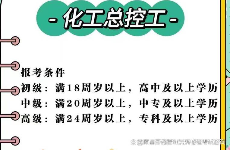 化工总控工证书报考详情报考流程难度大吗费用学什么 范文模稿