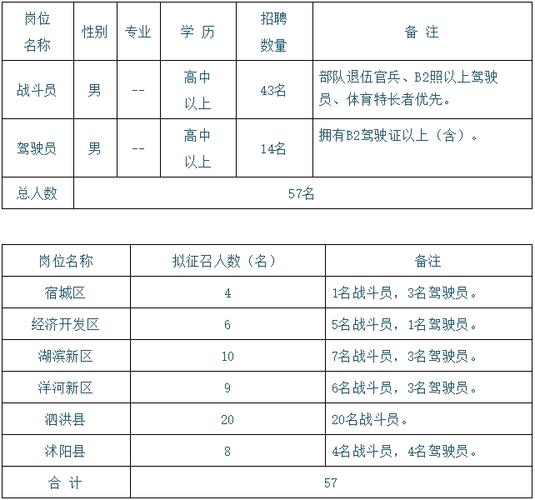 宿迁消防支队征招专职消防员编外简章 范文模稿